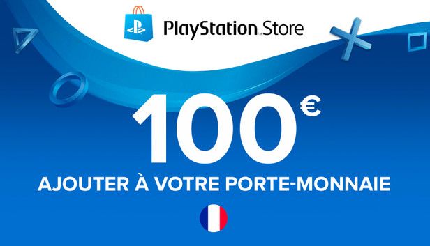 Carte cadeau PlayStation Store 100€
